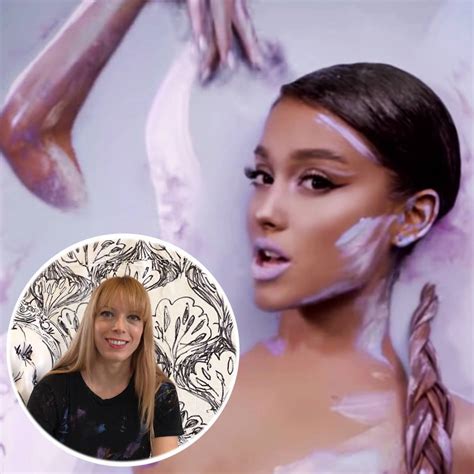 ariana grande toples|What It Was Like Body Painting a Naked Ariana Grande For Her。